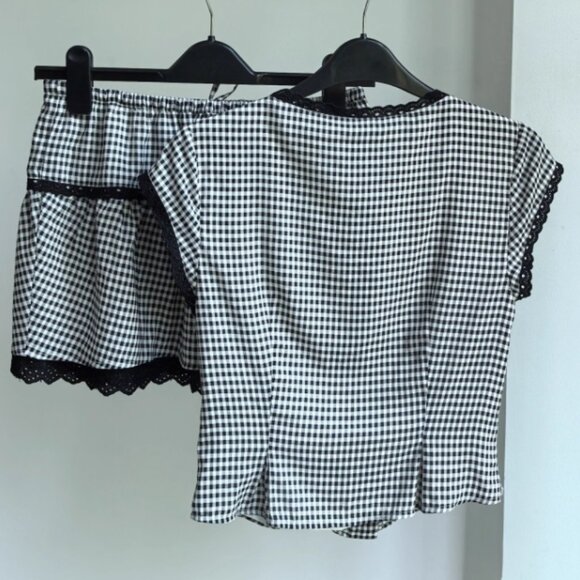 Reformation Valetta Two Piece - Remy Check - Picture 7 of 9